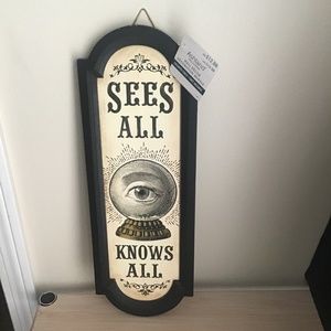 Evil eye  ,crystal ball wall decor pic,